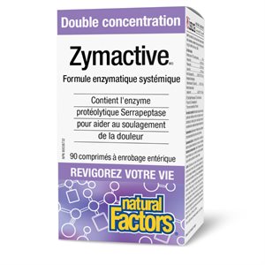 Natural Factors Zymactive® Double Strength 90 Enteric Coated Tablets