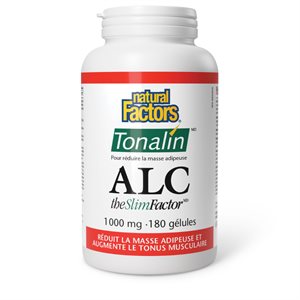 Natural Factors ALC Tonalin TheSlimFactor 1 000 mg 1 000 mg 180 gélules