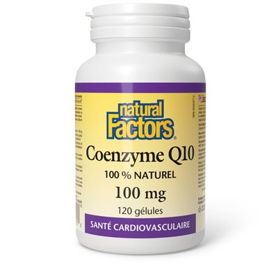 Natural Factors Coenzyme Q10 100 mg 120 gélules