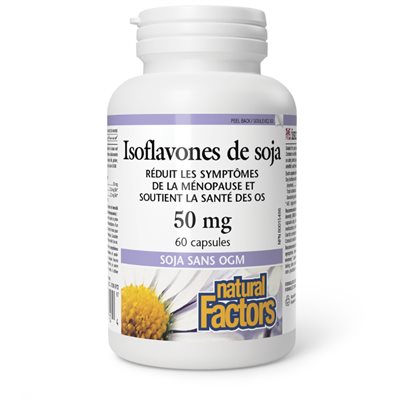 Natural Factors Soy Isoflavone 50 mg 60 Capsules