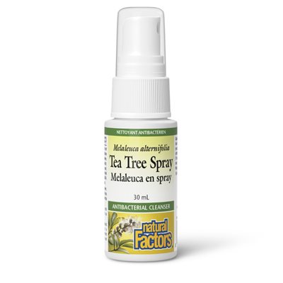 Natural Factors Melaleuca en spray 30 mL vaporisateur