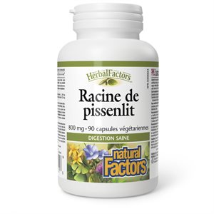 Natural Factors Dandelion Root 800 mg 90 Vegetarian Capsules