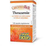 Natural Factors Theracurmin CurcuminRich  30 mg  120 Vegetarian Capsules