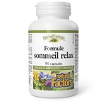 Natural Factors Formule sommeil relax   90 capsules