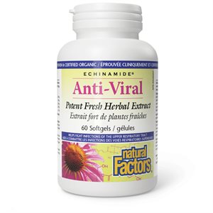 Natural Factors Anti-Viral Potent Fresh Herbal Extract 60 Softgels