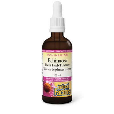 Natural Factors Echinacea Teinture de plantes fraîches 100 mL teinture