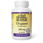 Natural Factors Ubiquinol Active CoQ10  200 mg  60 gélules