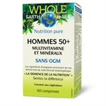 Whole Earth & Sea® Multivitamine et minéraux, Hommes 50+   60 comprimés