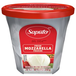 Saputo Mozzarella Fresca 20%Mf 250g