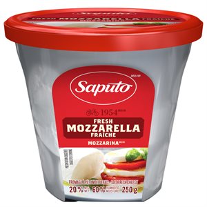 Saputo Fresh Mozzarina Mozzarella Fresca 250g
