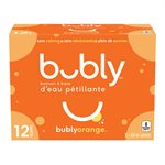 Bubly Sparkling Water Orange 12x355ml