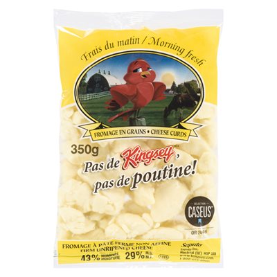 Kingsey Firm Unripened Cheese 29%Mf 20 X 350G Curd