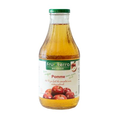 Fru-Terra Jus De Pomme Biologique 946ml