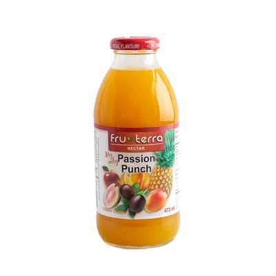 FRUTERRA JUS PUNCH AUX FRUITS DE LA PASSION 473ML FRUTERRA JUS PUNCH AUX FRUITS DE LA PASSION 473ML