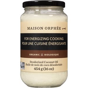 Maison OrphÃ©e Deodorized Coconut Oil Organic 454 g