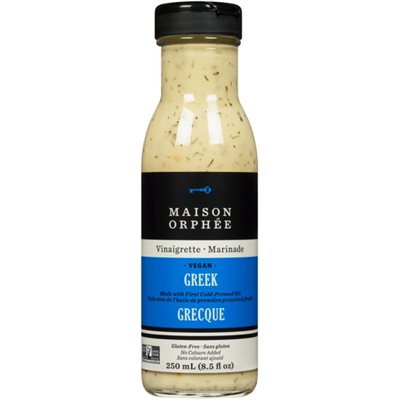 Maison Orphée Vinaigrette Marinade Grecque 250 ml