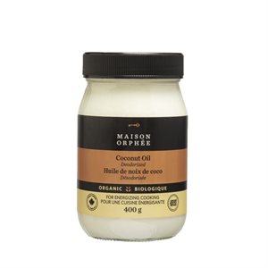 Maison Orphée Huile de coco désodorisée bio 400g