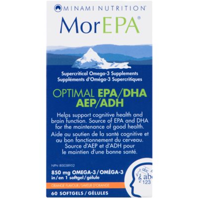 MorEPA AEP / ADH Optimal - Gélules MorEPA AEP / ADH Optimal - Gélules