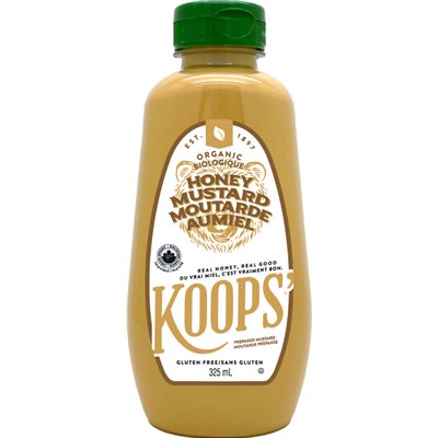 Koops' Organic Honey Mustard 325Ml
