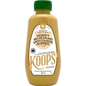 Koops' Organic Honey Mustard 325Ml