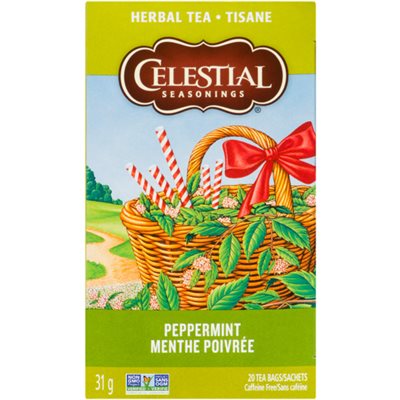 Celestial Seasonings Tisane MenThé Poivree