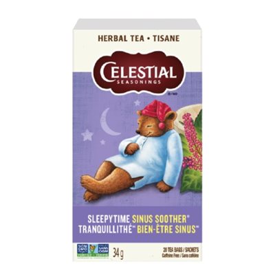 Celestial Seasonings Tranquillithé Bien-Être Sinus 6X20Sachets