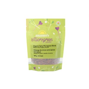 Mumms Organic Spicy Microgreen Blend 100 g