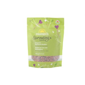 Mumms Organic Rainbow Radish 100 g