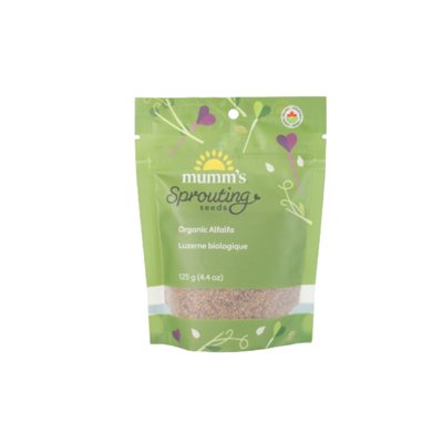 Mumms Organic Alfalfa 125 g