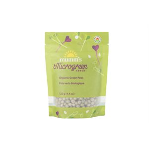 Mumms Organic Green Peas 125 g 