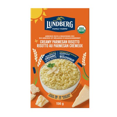 Lundberg Risotto parmesan crémeux bio 156g