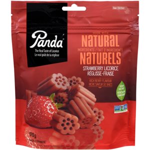Panda Candy Strawberry Licorice 170 g 
