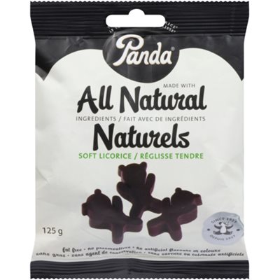 Panda Friandise Réglisse Tendre 125 g Panda Friandise Réglisse Tendre 125 g