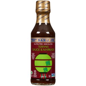 San-J Teriyaki Sauce 50 % Reduced Sodium 296ml