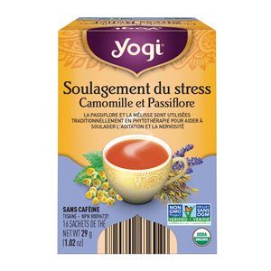 Yogi Stress Relief Chamomile Passionflower Herbal Tea 29g