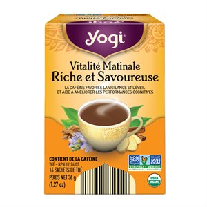 Yogi Rich & Robust Morning Vitality tea