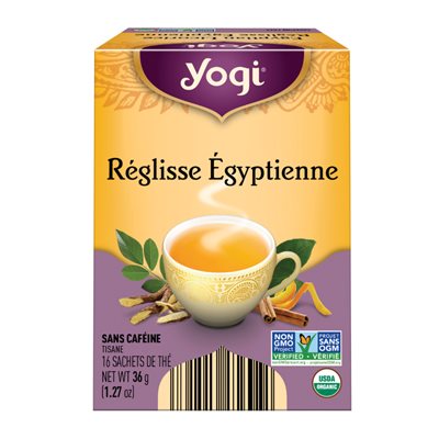 Yogi Tisane à la réglisse égyptienne biologique 36 g