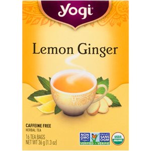 TISANE BIOLOGIQUE CITRON ET GINGEMBRE