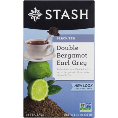 Stash Black Tea Double Bergamot Earl Grey 18 Tea Bags 33 g 33g