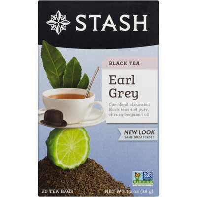 Stash Thé Noir Earl Grey 20 Sachets 38 g