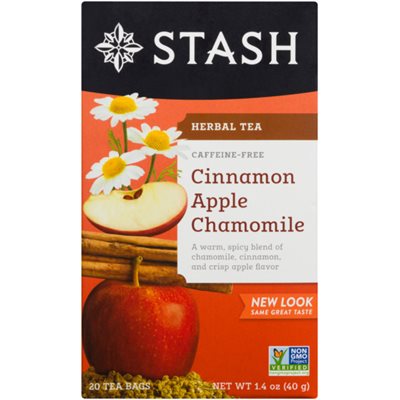 Stash Herbal Tea Cinnamon Apple Chamomile 20 Tea Bags 40 g 40g