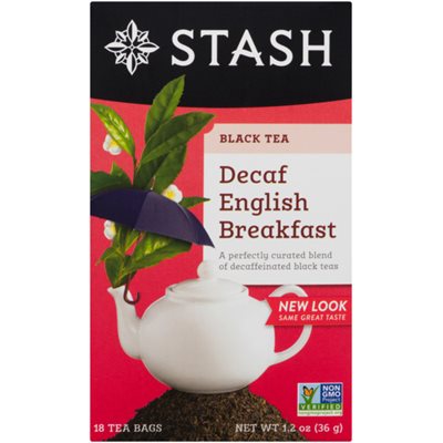 Stash Thé Noir Petit Déjeuner Décaféiné 18 Sachets 36 g