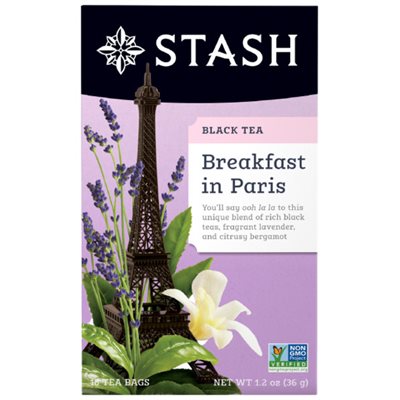 Stash Breakfast in Paris Black tea 18un