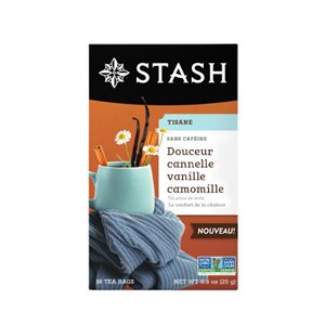 Stash Tisane Douceur Cannelle Vanille Camomille