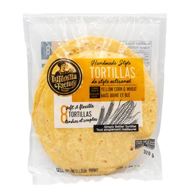 La Tortilla Factory Yellow Corn Tortilla