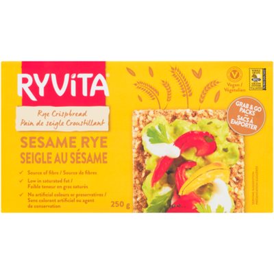 Ryvita Pain de Seigle Croustillant Seigle au Sésame