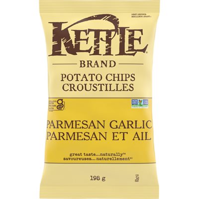 Kettle Croustilles parmesan et ail