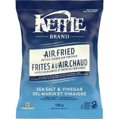 Kettle Sel marin et vinaigre Frite a l'Air chaud