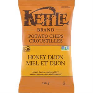 Kettle Honey Dijon Potato Chips 198g