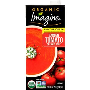 Imagine Organic Soup Tomato Reduced Sodium 946ml